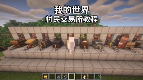 我的世界如何进商店